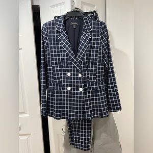 Nordstrom plaid pant suit
